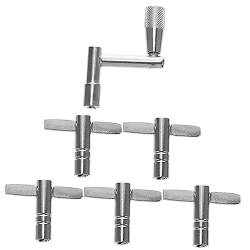 TOYANDONA 6 Stück Schlagzeugschlüssel Handtrommel Metronom Stimmgerät Schlagzeugschlüssel Bohrer Schlüsselanhänger C Tonart Mini Trommel Mini Handtrommel Trommelstock Ausrüstung TOYANDONA 6 Stück Schlagzeugschlüssel Handtrommel Metronom Stimmgerät Schlagzeugschlüssel Bohrer Schlüsselanhänger C Tonart Mini Trommel Mini Handtrommel Trommelstock Ausrüstung von TOYANDONA
