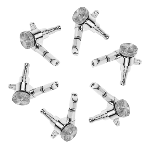 TOYANDONA 6Stücke Gitarren Stimmwirbel für Gitarren Tuning Pegs Einfache Installation Präzise und Stabile für Gitarrenzubehör und Stimmgeräte TOYANDONA 6Stücke Gitarren Stimmwirbel für Gitarren Tuning Pegs Einfache Installation Präzise und Stabile für Gitarrenzubehör und Stimmgeräte von TOYANDONA