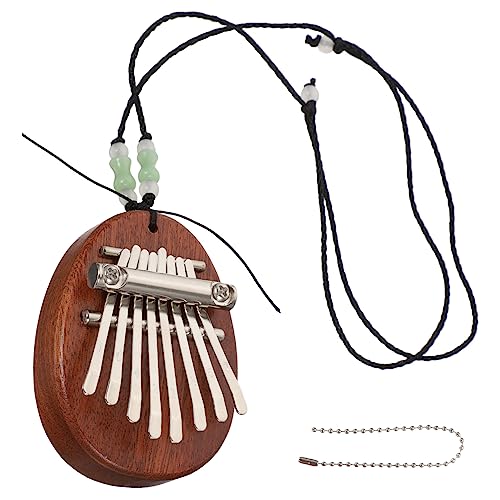 TOYANDONA Anfängerfreundliches 8-tasten-mini-kalimba-klavierinstrument Aus Holz für Jungen Mädchen und Erwachsene von TOYANDONA