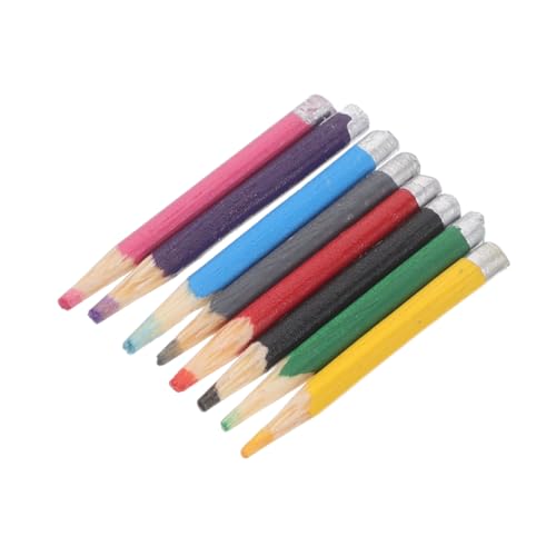 TOYANDONA 8 Stück Mini-Briefpapier Bleistifte Miniatur -Dinge Schulbehörde Miniatur-Bleistift Bleistiftpuppe Zurück Dekoration Büro Wachsmalstift Schulspielzeug hölzern bunt Holz TOYANDONA 8 Stück Mini-Briefpapier Bleistifte Miniatur -Dinge Schulbehörde Miniatur-Bleistift Bleistiftpuppe Zurück Dekoration Büro Wachsmalstift Schulspielzeug hölzern bunt Holz von TOYANDONA