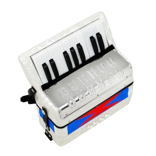 TOYANDONA Akkordeon Musikinstrument für abs Ziehharmonika einführendes Musikinstrument pädagogisches Technik abs Weiß TOYANDONA Akkordeon Musikinstrument für abs Ziehharmonika einführendes Musikinstrument pädagogisches Technik abs Weiß von TOYANDONA