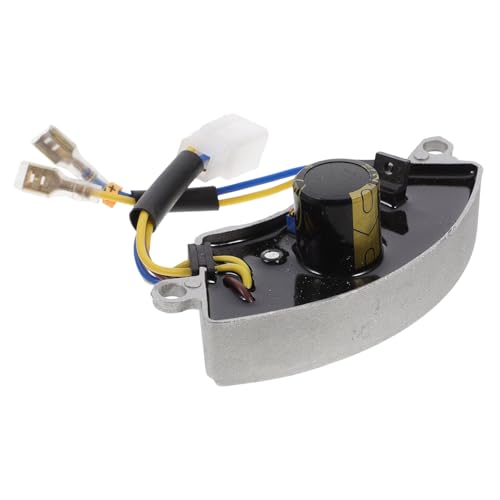 TOYANDONA Aluminiumschalendruckregler Avr-generator Automatischer Spannungsregler-gleichrichter Generatorspannungsregler Generator-gleichrichterplatine Generatorregler Black von TOYANDONA