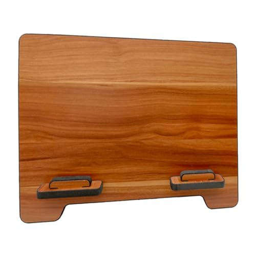 TOYANDONA Blatt Notenständer Desktop Musical Stand falten einstellbar bookend buchstützen Musikständer buchstütze regal zubehör tischdeckenklammern Buchständer aus Holz Kochbuchhalter von TOYANDONA