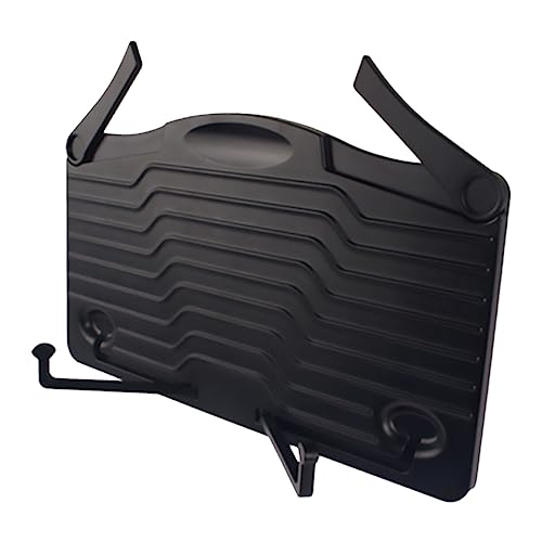 TOYANDONA Blatt Tragbarer Notenständer Desktop-Buchständer Gestell zusammenklappbarer Leseständer Musik für faltbar Taschenständer Tischplatte Tisch-Notenständer Abs Black TOYANDONA Blatt Tragbarer Notenständer Desktop-Buchständer Gestell zusammenklappbarer Leseständer Musik für faltbar Taschenständer Tischplatte Tisch-Notenständer Abs Black von TOYANDONA
