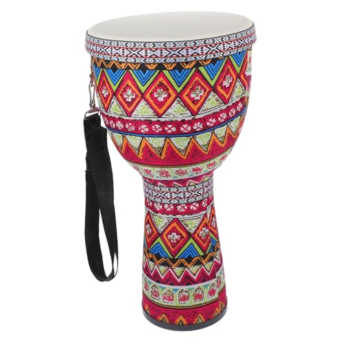 TOYANDONA Djembe Für Afrikanisches Musikinstrument Frühes Musikspielzeug Tragbare Schlagtrommel Schlagzeug Für Erwachsene Djembe-trommel Bodentrommel Für Handtrommel Abs von TOYANDONA