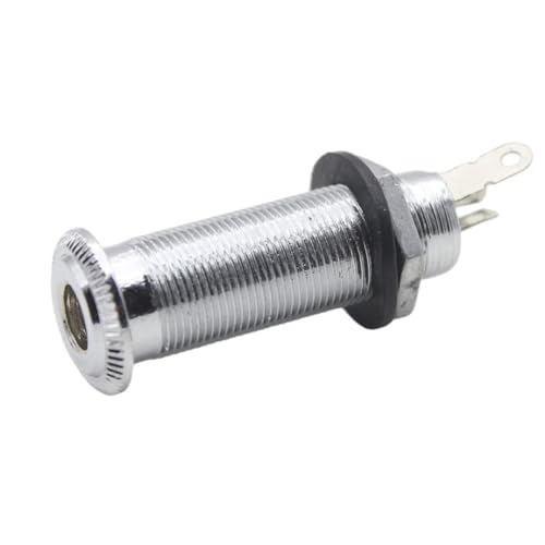 TOYANDONA E-gitarren-buchse Elektrische Gitarre Buchsen Für Gitarre Jack Bassgitarre Bass-eingangsbuchsen Gitarrenkabel Zylinder-gitarrenbuchsen Wagenheber Metall Silver TOYANDONA E-gitarren-buchse Elektrische Gitarre Buchsen Für Gitarre Jack Bassgitarre Bass-eingangsbuchsen Gitarrenkabel Zylinder-gitarrenbuchsen Wagenheber Metall Silver von TOYANDONA