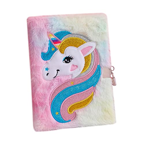 TOYANDONA Einhorn-tagebuch Flauschiger Notizblock Mit Einhorn Unscharfes Tagebuch Abdeckung Fuzzy-tagebuch Gefüllt Für Mädchen Mini Plüsch-notizbuch Für Milchprodukte Süße Schulsachen Papier TOYANDONA Einhorn-tagebuch Flauschiger Notizblock Mit Einhorn Unscharfes Tagebuch Abdeckung Fuzzy-tagebuch Gefüllt Für Mädchen Mini Plüsch-notizbuch Für Milchprodukte Süße Schulsachen Papier von TOYANDONA