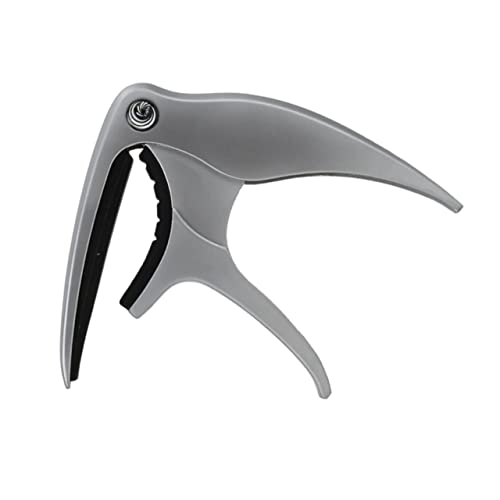 TOYANDONA Gitarren-kapodaster Tuner Instrumentenstimmer Zubehör Kapodaster Für Gitarre Kapodaster Für Klassische Gitarre Stimmgerät Für E-gitarre Silver Aluminiumlegierung von TOYANDONA