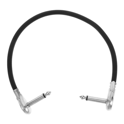 TOYANDONA Kabel Für Elektrische Gitarre Pedalboard-kabel Verstärkerkabel Für E-gitarre Gitarrenverstärkerkabel Flache Patchkabel Für Gitarre Instrumentenkabel Basskabel Messing Schwarz TOYANDONA Kabel Für Elektrische Gitarre Pedalboard-kabel Verstärkerkabel Für E-gitarre Gitarrenverstärkerkabel Flache Patchkabel Für Gitarre Instrumentenkabel Basskabel Messing Schwarz von TOYANDONA