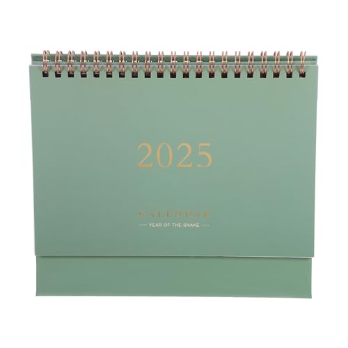 TOYANDONA Kleiner Tischkalender 2024-2025 Ab Juli. 2024 Bis Dez. 2025 Mini-Desktop- Stehend Flip- Flip- Für Büro Zuhause Schule von TOYANDONA