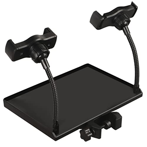TOYANDONA Mikrofon mit Ablagetablett Multifunktionales Sound Broadcast Rack für Live Streaming Telefonclip und Positionen Leicht zu Installieren Stabil TOYANDONA Mikrofon mit Ablagetablett Multifunktionales Sound Broadcast Rack für Live Streaming Telefonclip und Positionen Leicht zu Installieren Stabil von TOYANDONA