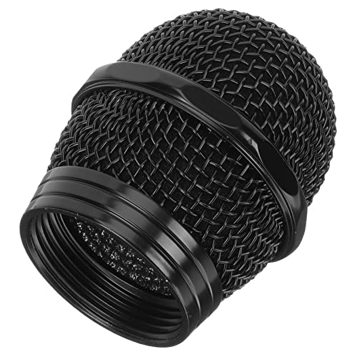 TOYANDONA Mikrofonkopf Abdeckung Farbig Kopf Ersatz Für Mic Aufnahme Zubehör Für Mikrofongitter Mikrofongitterersatz Gaming -mikrofon Ball Mikrofonschutz Mikrofonteile Schwarz Metall TOYANDONA Mikrofonkopf Abdeckung Farbig Kopf Ersatz Für Mic Aufnahme Zubehör Für Mikrofongitter Mikrofongitterersatz Gaming -mikrofon Ball Mikrofonschutz Mikrofonteile Schwarz Metall von TOYANDONA