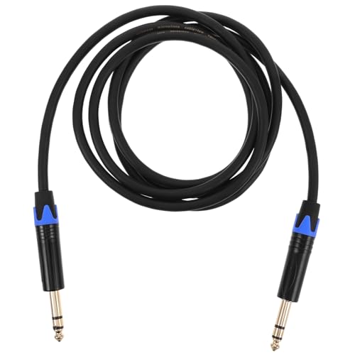 TOYANDONA Robustes, Symmetrisches Trs-audiokabel (stecker Auf Stecker) Für Gitarre, Langlebiges Instrumentenkabel Für E-gitarre Und Bass von TOYANDONA