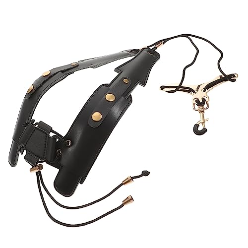 TOYANDONA Saxophongurt Gepolsterter Saxophon Halsgurt Schultergurt Für Saxophon Schlüsselzubehör Tenorsaxophongurt Gepolsterter Halsgurt Saxophon Halsgurte Saxophon Zubehör Schwarzes von TOYANDONA