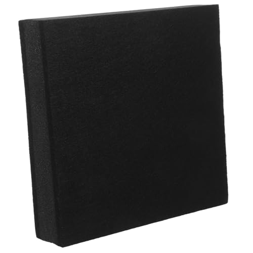 TOYANDONA Schalldämmmatte Studio Dämpfung Geräuschreduzierungspad Drum -Rausch -Reduktion Material lautsprecher Schall absorbierend Subwoofer-Ständer Subwoofer-Isolationspad Gummi Black von TOYANDONA