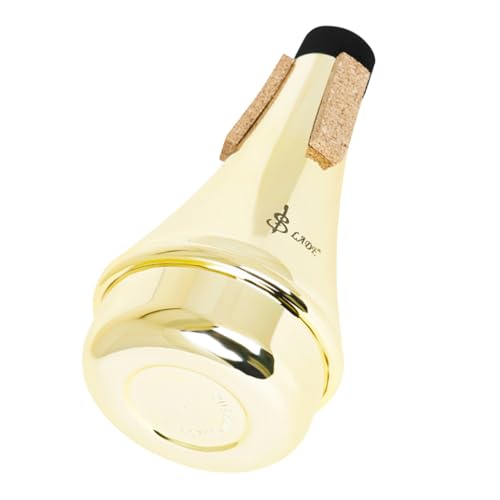TOYANDONA Trompetendämpfer Mini Trompeten Dämpfer Trompete Musikinstrumente Üben Ruhiges Trompetenzubehör Trompete Gerader Dämpfer Für Trompeten Bauchmuskeln Golden TOYANDONA Trompetendämpfer Mini Trompeten Dämpfer Trompete Musikinstrumente Üben Ruhiges Trompetenzubehör Trompete Gerader Dämpfer Für Trompeten Bauchmuskeln Golden von TOYANDONA