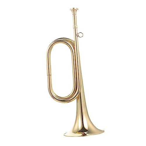 TOYANDONA Vintage Bugle Trompete Lot Tenor Instrument Horn Scouting Bugle Saxophon Taps Bugles Musical Play Band Musik Professionelle Bugle Trompete Golden Copper TOYANDONA Vintage Bugle Trompete Lot Tenor Instrument Horn Scouting Bugle Saxophon Taps Bugles Musical Play Band Musik Professionelle Bugle Trompete Golden Copper von TOYANDONA