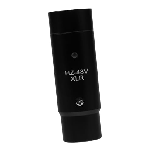 TOYANDONA XLR -Adapter Kondensator für Dreiadriger XLR- Stecker Audiokonverter Lautsprecherzubehör Mikrofon-Audio-Adapter Mikrofon versorgung Aluminiumrohr Black TOYANDONA XLR -Adapter Kondensator für Dreiadriger XLR- Stecker Audiokonverter Lautsprecherzubehör Mikrofon-Audio-Adapter Mikrofon versorgung Aluminiumrohr Black von TOYANDONA