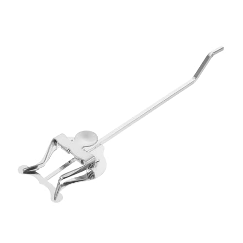 TOYANDONA Zahlenhalter Gestell Stand tragbar faltbar Musical Notenständer für Tuba Musik Partitur Klemme Musikpartitur-Clip Musikinstrument stehen Tuba-Ständer Eisen Silver TOYANDONA Zahlenhalter Gestell Stand tragbar faltbar Musical Notenständer für Tuba Musik Partitur Klemme Musikpartitur-Clip Musikinstrument stehen Tuba-Ständer Eisen Silver von TOYANDONA