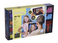 Beady Photo 18.000 Perlen, 12 Platten, 1 Abstreifer von TOYMAX