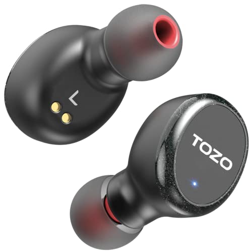 TOZO T10S In-Ear-Kopfhörer, Schwarz von TOZO