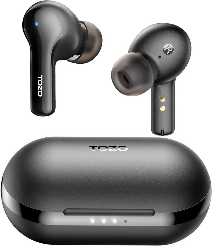 TOZO mit Mikrofon Premium Sound mit Origx Akustik mit Smart Touch-Steuerung In-Ear-Kopfhörer (Stabile Bluetooth 5.3-Verbindung: Bis zu 12 Meter Reichweite ohne Verbindungsabbrüche. Genießen Sie klare Telefonate und ungestörte Musikwiedergabe in jeder Umgebung., Bluetooth, Kristallklare Anrufe Integriertes Mikrofon mit Geräuschreduzierung) TOZO mit Mikrofon Premium Sound mit Origx Akustik mit Smart Touch-Steuerung In-Ear-Kopfhörer (Stabile Bluetooth 5.3-Verbindung: Bis zu 12 Meter Reichweite ohne Verbindungsabbrüche. Genießen Sie klare Telefonate und ungestörte Musikwiedergabe in jeder Umgebung., Bluetooth, Kristallklare Anrufe Integriertes Mikrofon mit Geräuschreduzierung) von TOZO