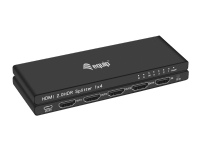 Equip HDMI Splitter 2.0 4 Port Ultra Slim 4K/60Hz schwarz von TP-LINK