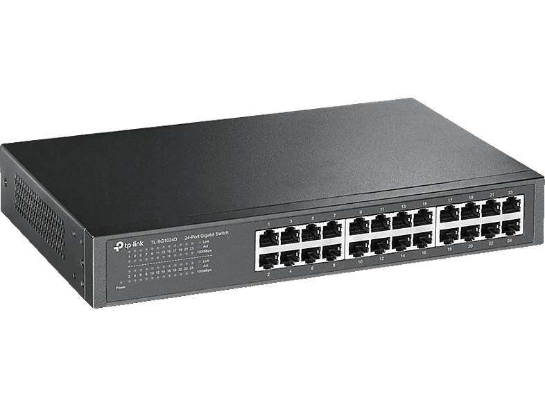 TP-LINK TL-SG1024D 24-Port-Gigabit-Desktop/Rackmount Switch 24 von TP-LINK
