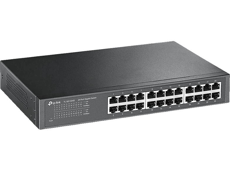 TP-LINK TL-SG1024D 24-Port-Gigabit-Desktop/Rackmount Switch 24 TP-LINK TL-SG1024D 24-Port-Gigabit-Desktop/Rackmount Switch 24 von TP-LINK