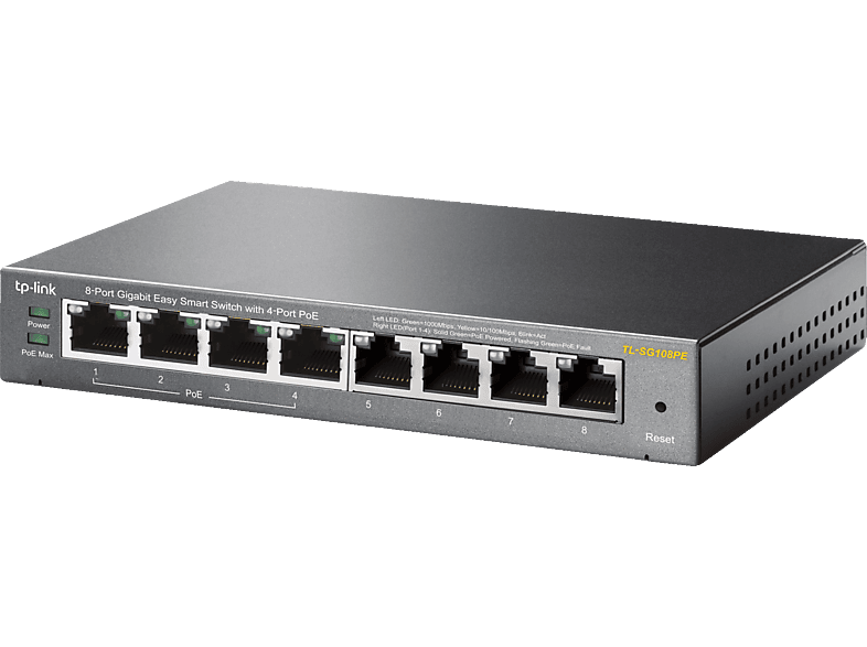 TP-LINK TL-SG108PE 8-PORT GIGABIT SWITCH MIT POE Switch 8 von TP-LINK