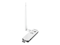 TP-Link 150Mbit/s-High-Gain-WLAN-USB-Adapter, Kabellos, USB, WLAN, Wi-Fi 4 (802.11n), 150 Mbit/s, Schwarz, Weiß von TP-LINK