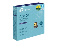 TP-Link AC600-WLAN-Nano-USB-Adapter, Kabelgebunden, USB, WLAN, Wi-Fi 5 (802.11ac), 433 Mbit/s, Schwarz von TP-LINK