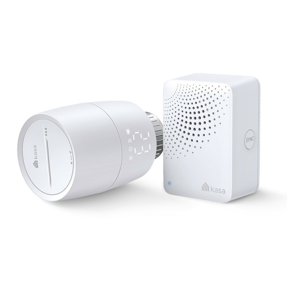 TP-Link Kasa Smart Thermostatisches Heizkörperventil Starter Kit (Amazon Alexa, Google Assistant, Siri ShortCuts) von TP-LINK