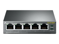 TP-Link TL-SF1005P - Switch - unmanaged - 5 x 10/100 (4 PoE) - Desktop - PoE (58 W) von TP-LINK