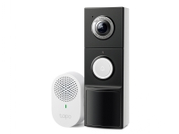 TP-Link Tapo Smart Battery Video Doorbell, Black, White, IP66, 130°, IR, Wall, CE, RoHS, RCM,R-NZ,FCC, EAC, Triman, UKCA TP-Link Tapo Smart Battery Video Doorbell, Black, White, IP66, 130°, IR, Wall, CE, RoHS, RCM,R-NZ,FCC, EAC, Triman, UKCA von TP-LINK