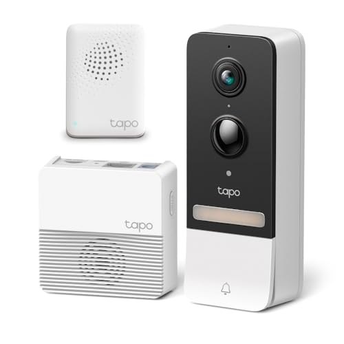 Bündel von Tapo D230S1 Video-Türklingel + Tapo H100 als Chime, 2-Chime Set von TP-Link