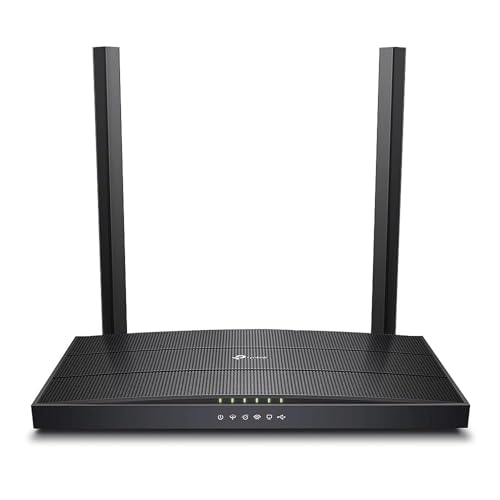 [Neu] TP-Link Archer VR400 Modem Router bis zu 100Mbps, Profil 30a, VDSL/FTTC/FTTS/ADSL, WLAN AC1200 Dual Band 2.4/5GHz, Gigabit-Ports, TP-Link OneMesh Technologie. -MIMO, Q. oS, Archer VR400 V3.0 von TP-Link