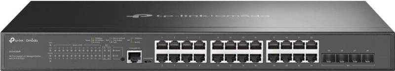 Switch TP-Link 28x GE TL-SG3428MP (JetStream) 4xSFP (TL-SG3428MP) - Sonderposten - Sonderposten von TP-Link