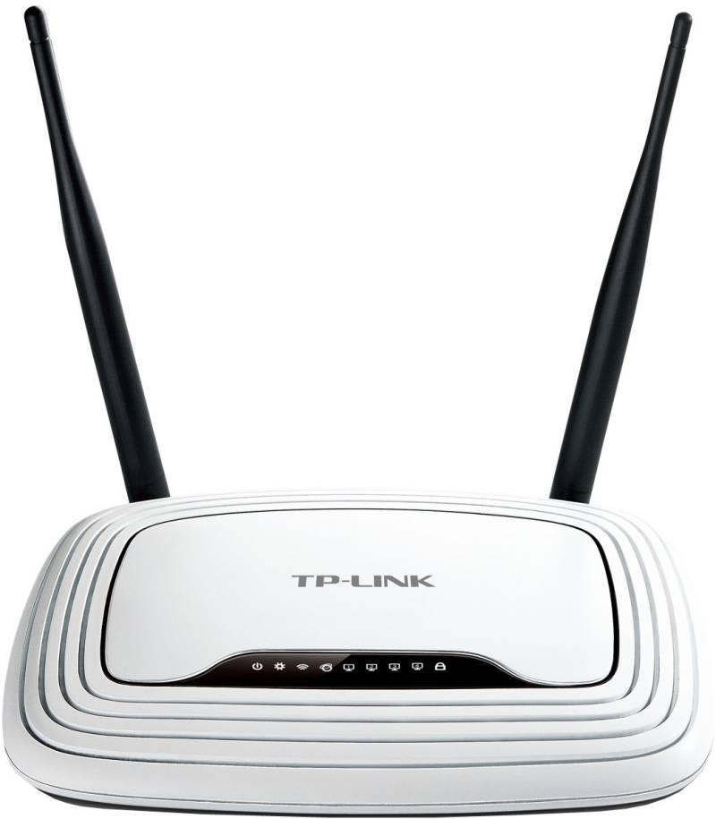 TL-WR841ND WLAN-Router weiß/schwarz von TP-Link