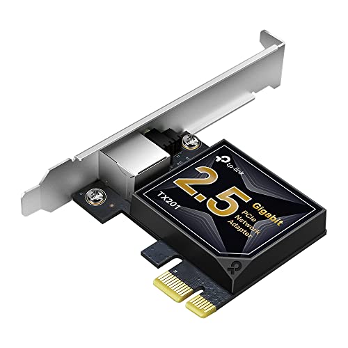 TP-Link TX201 2.5G PCIe Netzwerkkarte, kein WLAN, kompatibel mit Win11/10/8.1/8/7, Win Server 2022/2019/2016/2012R2/2012/2008 R2, Linux TP-Link TX201 2.5G PCIe Netzwerkkarte, kein WLAN, kompatibel mit Win11/10/8.1/8/7, Win Server 2022/2019/2016/2012R2/2012/2008 R2, Linux von TP-Link