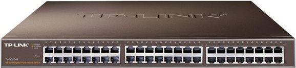 TP-LINK 48port Gigab. Switch 19in-Rack (TL-SG1048) von TP-Link