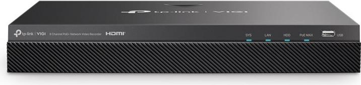 TP-LINK 8 CH POE+ NETWORK RECORDER (VIGI NVR2008H-8MP-2TB) von TP-Link