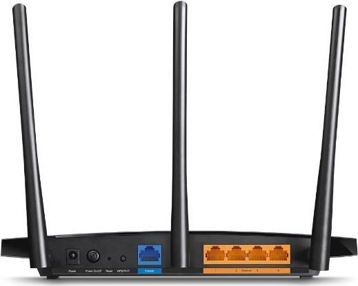 TP-LINK AC1900 Dual-Band Wi-Fi RouterSPEED: 600 Mbps at 2.4 GHz + 1300 Mbps at 5 GHz SPEC: 3? Antennas, 1? Gigabit WAN Port + 4? Gigabit LAN PortsFEATURE: Tether App, Access Point Mode, IPv6 Supported, IPTV, Beamforming, Smart Connect, Airtime Fairness, MU-MI (ARCHER A8) von TP-Link