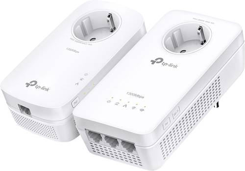 TP-LINK AV1300-AC1200-Gigabit-WLAN-Powerline-KIT Powerline WLAN Starter Kit TL-WPA8631P KIT 1300MBit von TP-Link