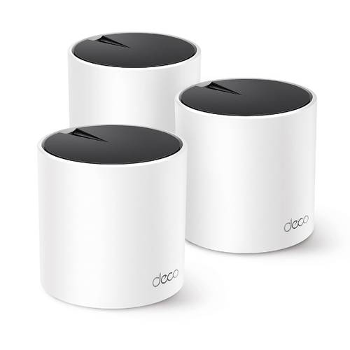 TP-LINK Deco X55 3er-Pack WLAN Router 2402 MB/s 2.4GHz, 5GHz TP-LINK Deco X55 3er-Pack WLAN Router 2402 MB/s 2.4GHz, 5GHz von TP-Link