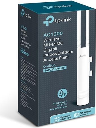 TP-LINK EAP225-Outdoor - Funkbasisstation - Wi-Fi - Dualband von TP-Link