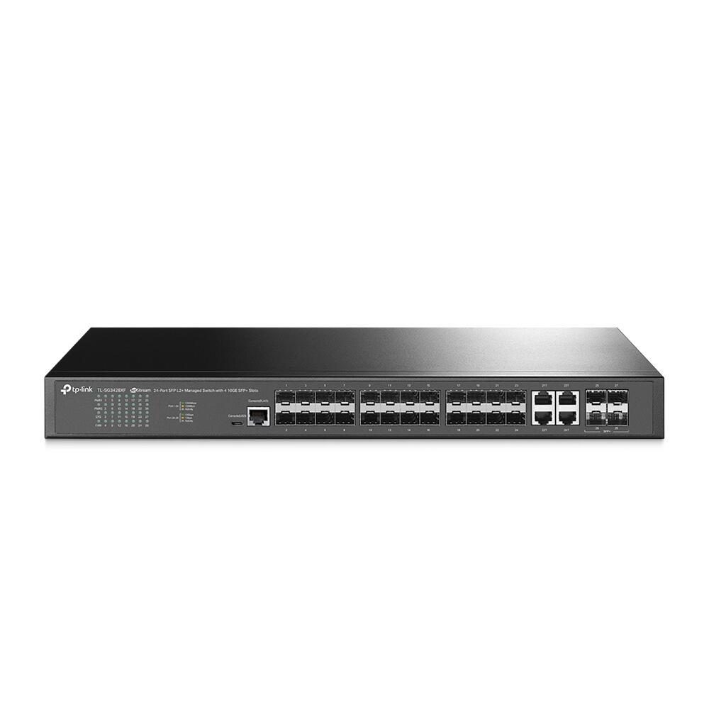 TP-LINK JetStream TL-SG3428XF 28-Ports 20xGigabit SFP + 4xSFP+ 4xRJ-45 Ports ... von TP-Link