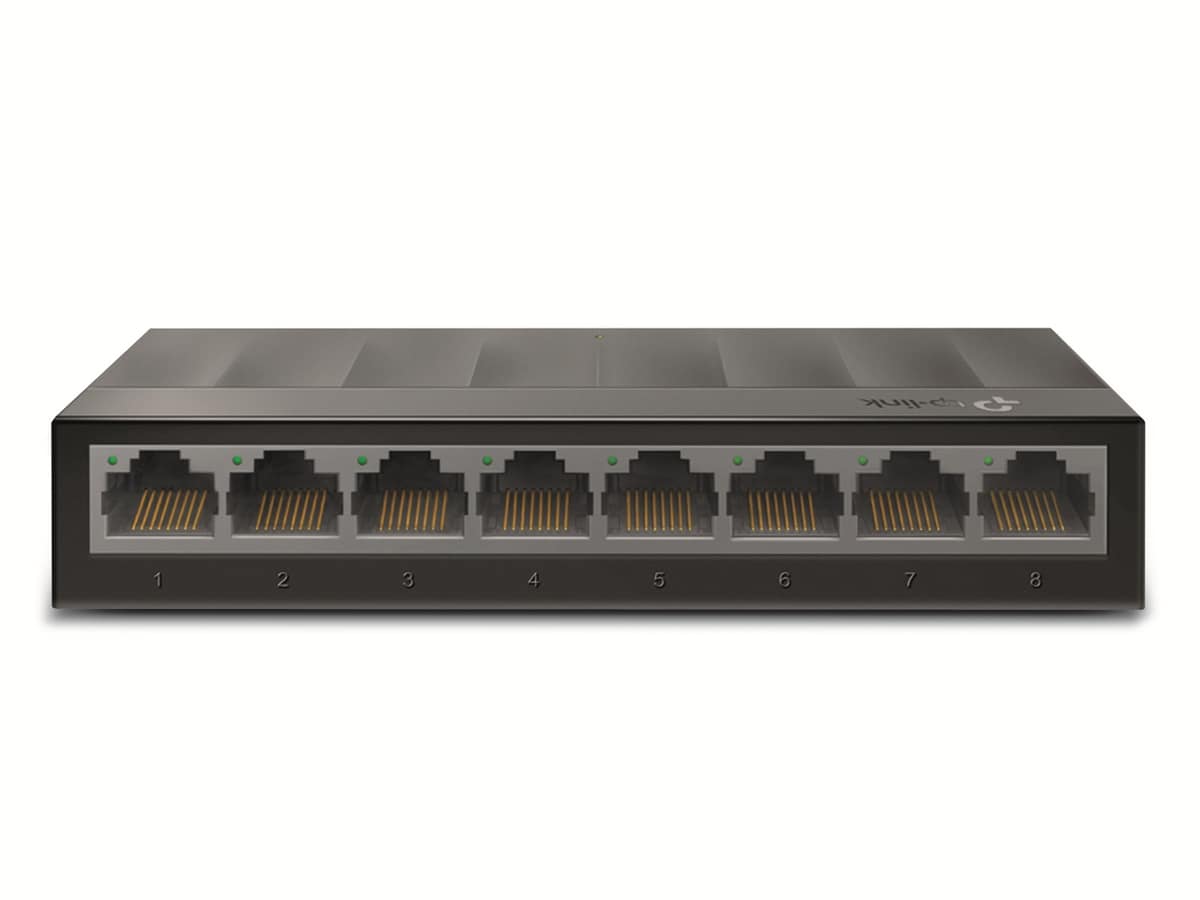 TP-LINK LiteWave Switch LS1008G, Gigabit, unmanaged, 8-port, Kunststoff TP-LINK LiteWave Switch LS1008G, Gigabit, unmanaged, 8-port, Kunststoff von TP-Link