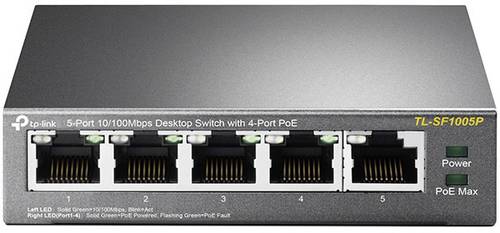 TP-LINK TL-SF1005P Netzwerk Switch 5 Port PoE-Funktion von TP-Link