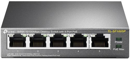 TP-LINK TL-SF1005P Netzwerk Switch 5 Port PoE-Funktion TP-LINK TL-SF1005P Netzwerk Switch 5 Port PoE-Funktion von TP-Link